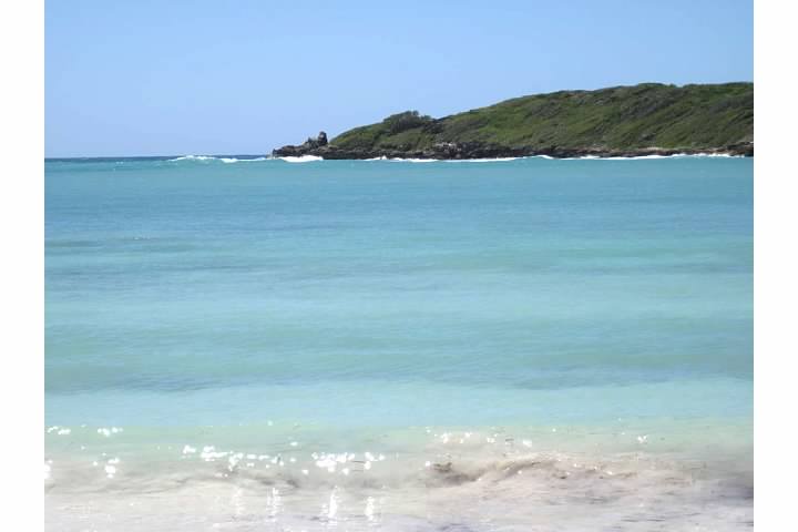 Media Luna, one of many beautiful beaches on Vieques