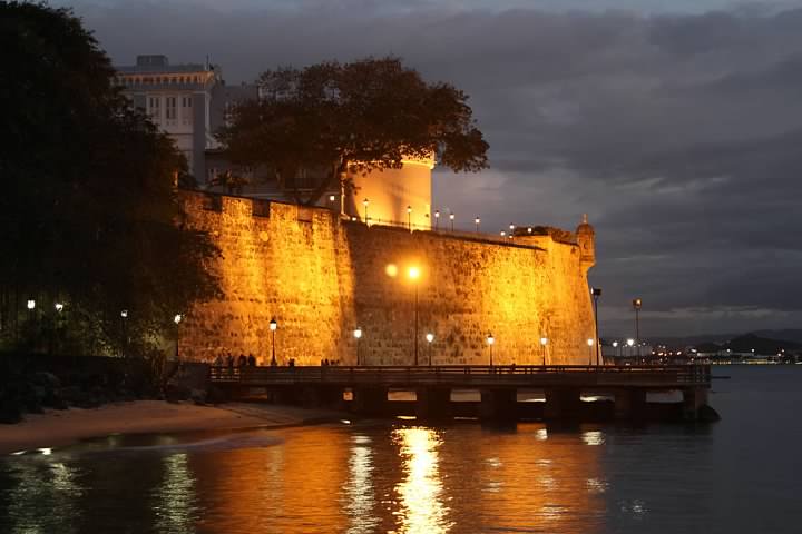 San Juan City Wall below La Fortaleza