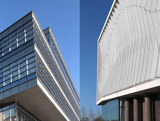 Modern Northwestern University buildings