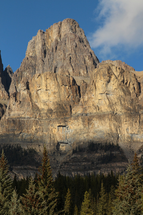 Castle Mountain, known for a few decades after World War II as Mt. Eisenhower