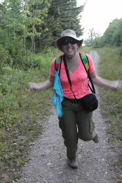 Rachel's Moose Dance on the Red Eagle Trail